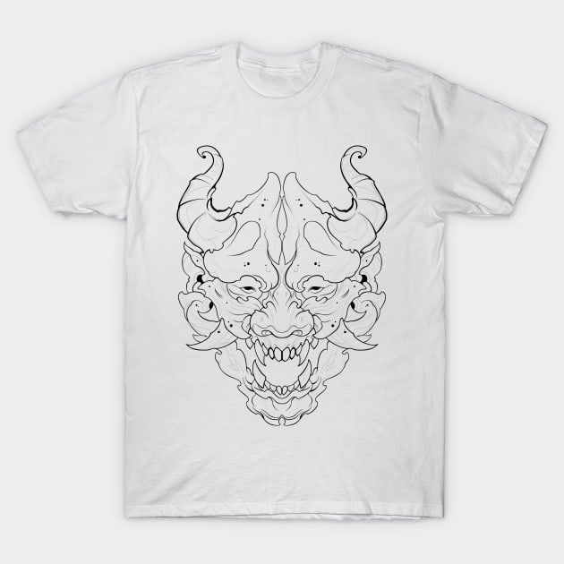 Oni T-Shirt by SakiSensei